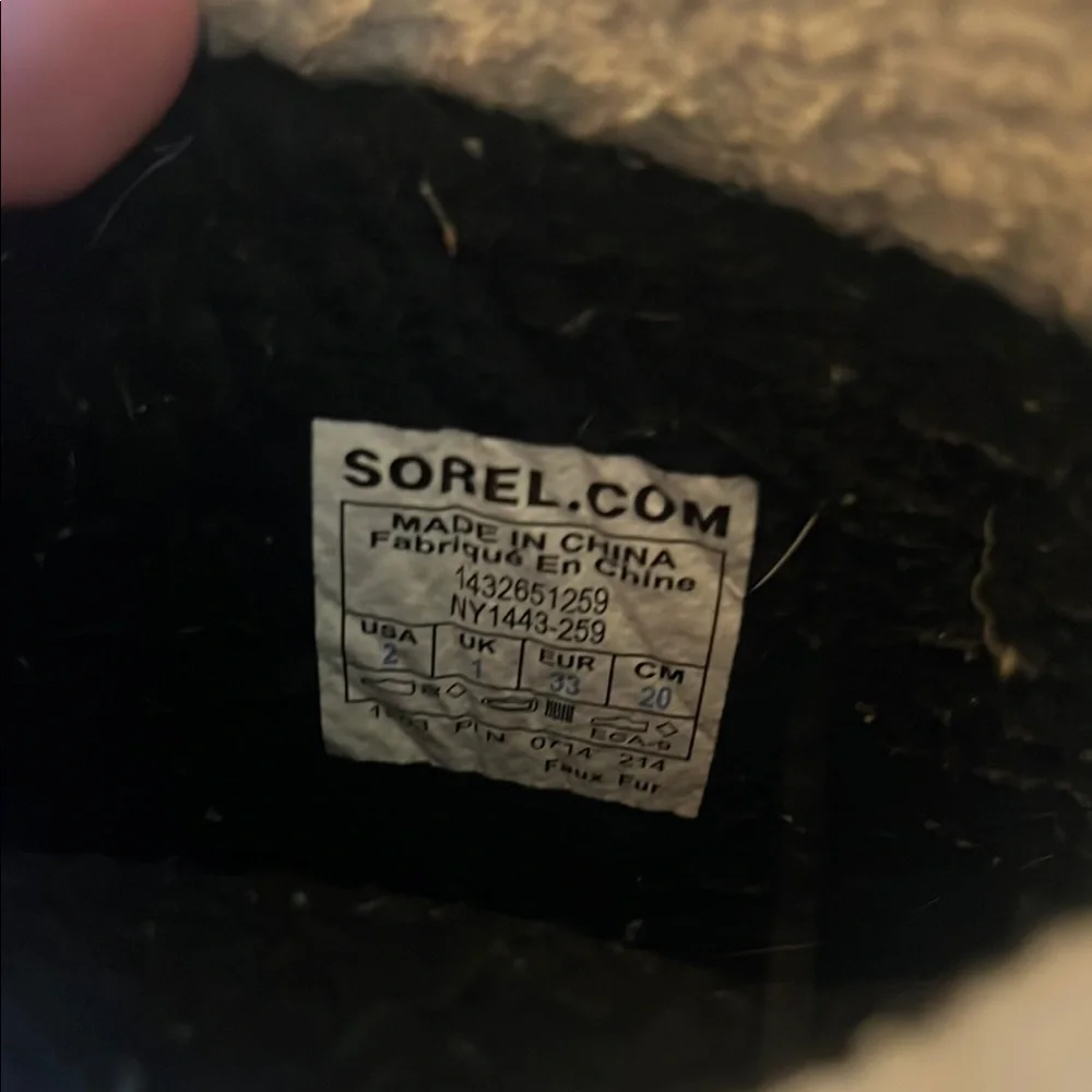 Sorel Kids Brown and Black Rain & Snow Boots with Waterproof Shell